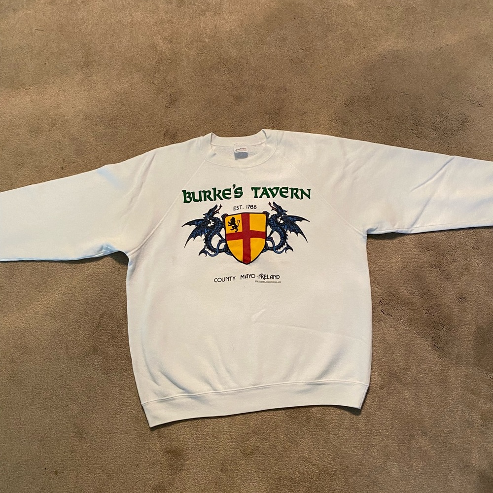 Kid’s White XL Sweatshirt